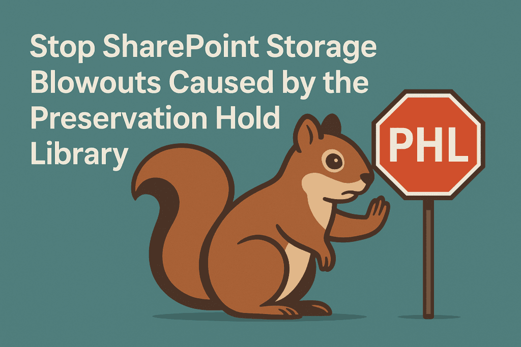 Preservation Hold Library in SharePoint: The Hidden Storage Cost